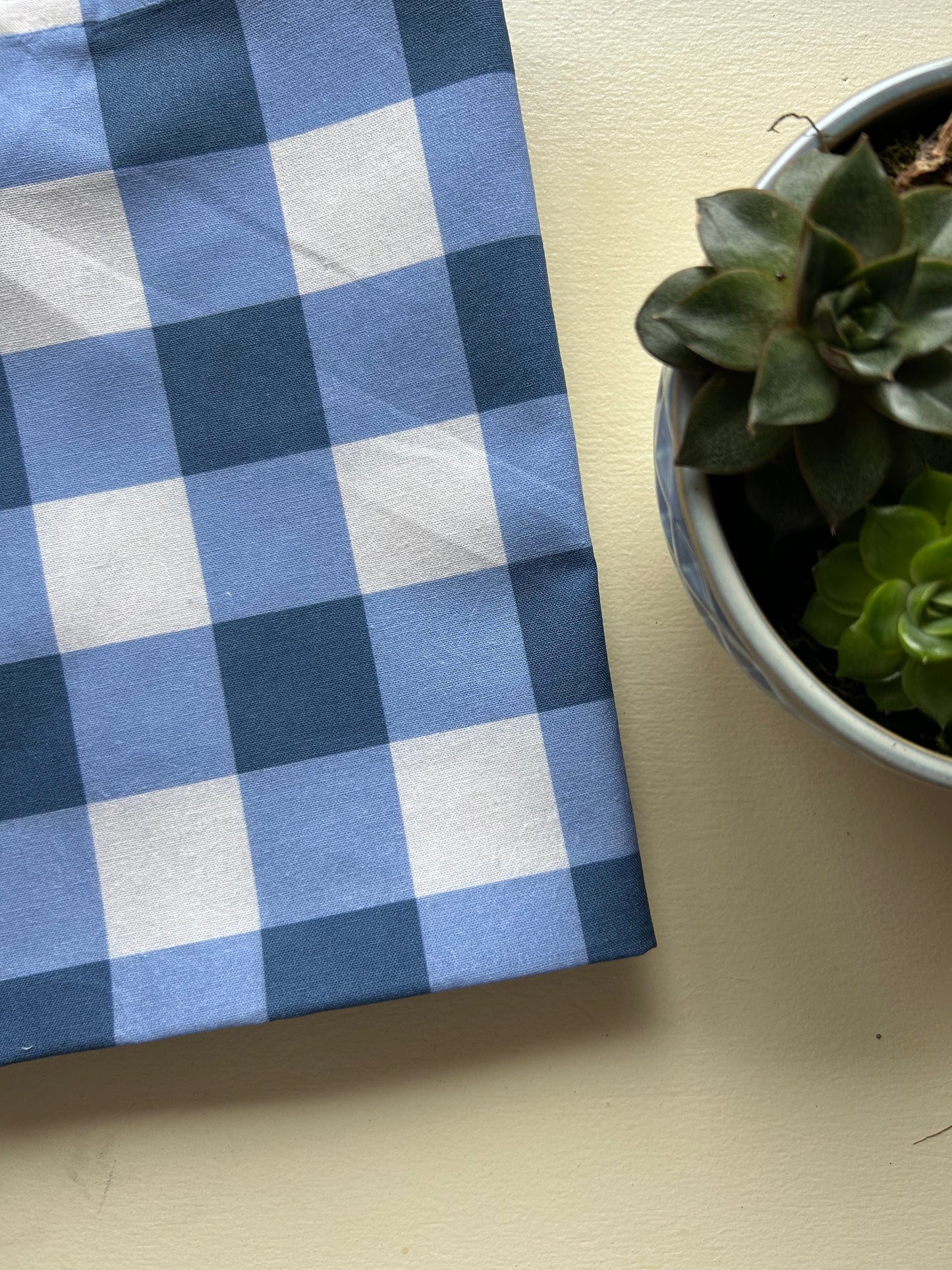Gingham Cotton Kitchen Towel